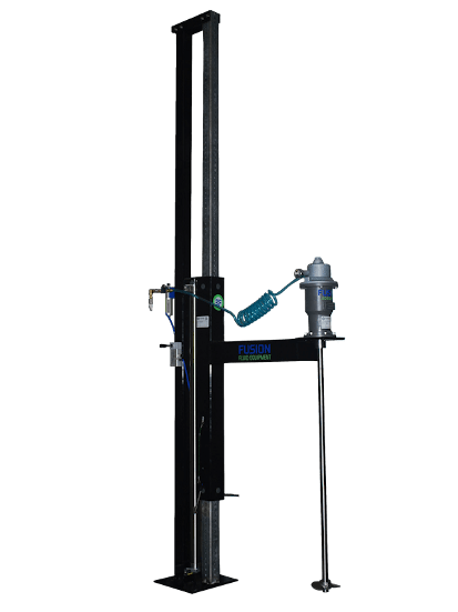 Lift Stand 7   Pneumatic Stand with PDA Mixer