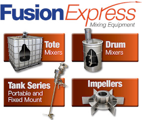 Need a mixer fast? Most standard tote, drum, tank mixers, and mixing impellers ship within 24  hours. Click now shop online at Fusion Express.
