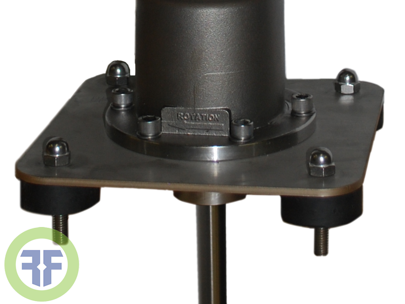 Portable Top Entry Tank Mixers with Aluminum Housings